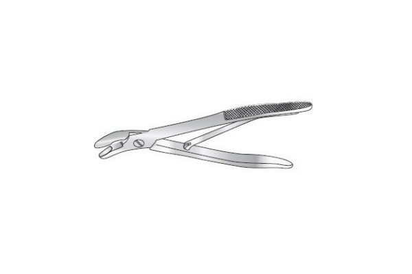 FALCONER RONGEUR, ANGLED TO SIDE, LIGHT, SCREW JOINT – Abuamra Impex