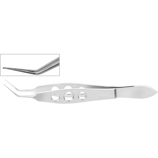 Akahoshi Capsulorhexis Forceps with Laser Line, 6 marks, 1.8mm incision ...