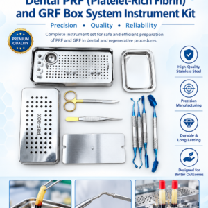 Abu Amra Impex Dental PRF (Platelet-Rich Fibrin) and GRF Box System Instrument Kit